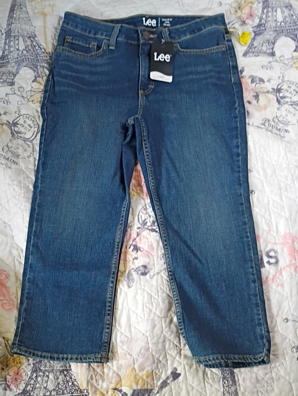 NWT Lee Women's Indigo Straight Leg Jeans